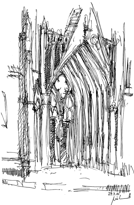 Westportal des Domes